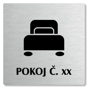 Pokoj, 118x118mm, stříbrná, Nevada